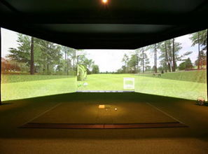 三屏室內(nèi)模擬高爾夫的特點